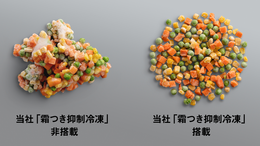 霜つき抑制冷凍(HYタイプのみ)